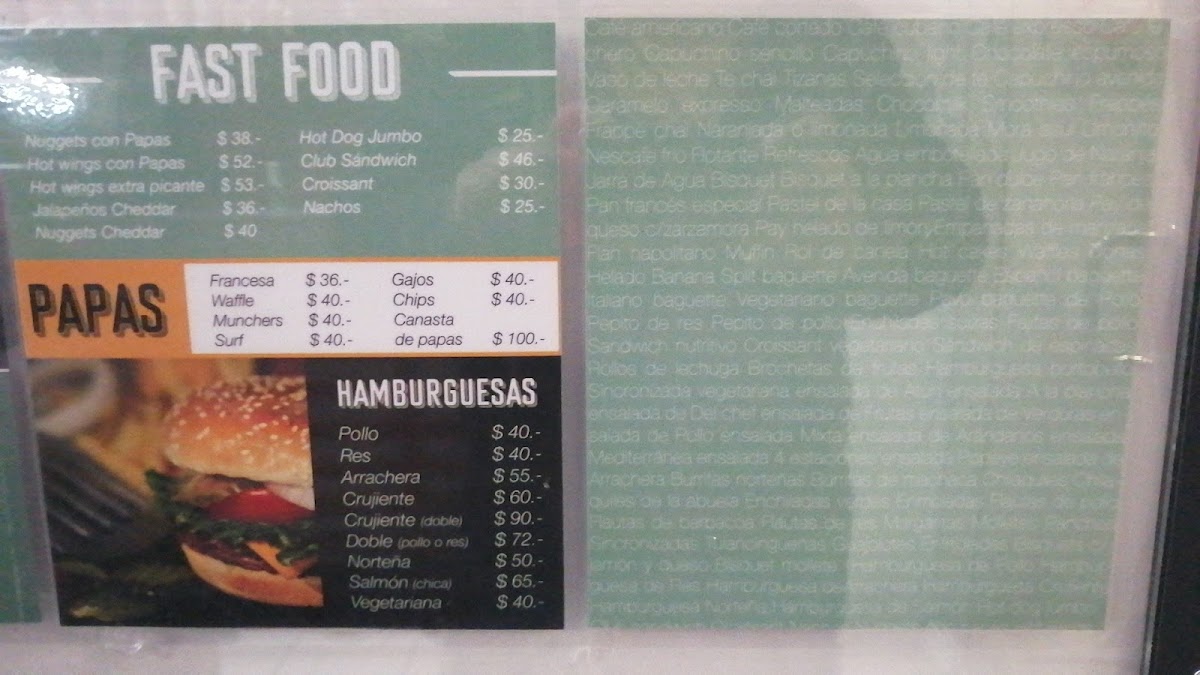 Café La Avenida Menu - Image 1
