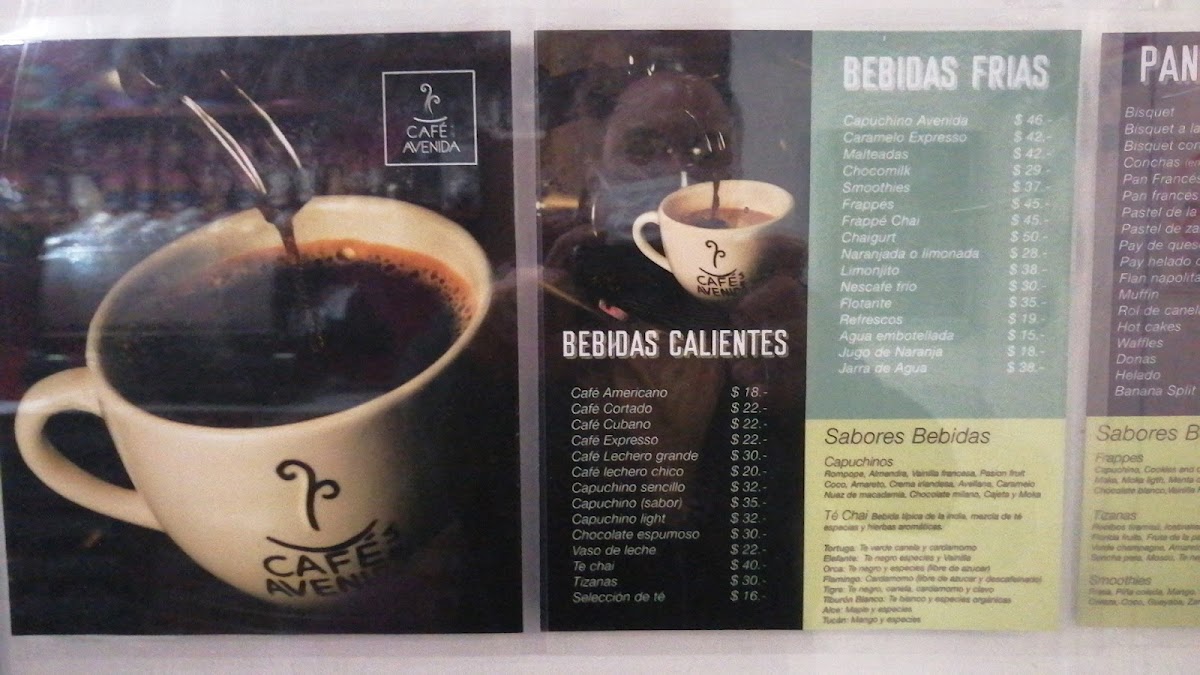 Café La Avenida Menu - Image 2