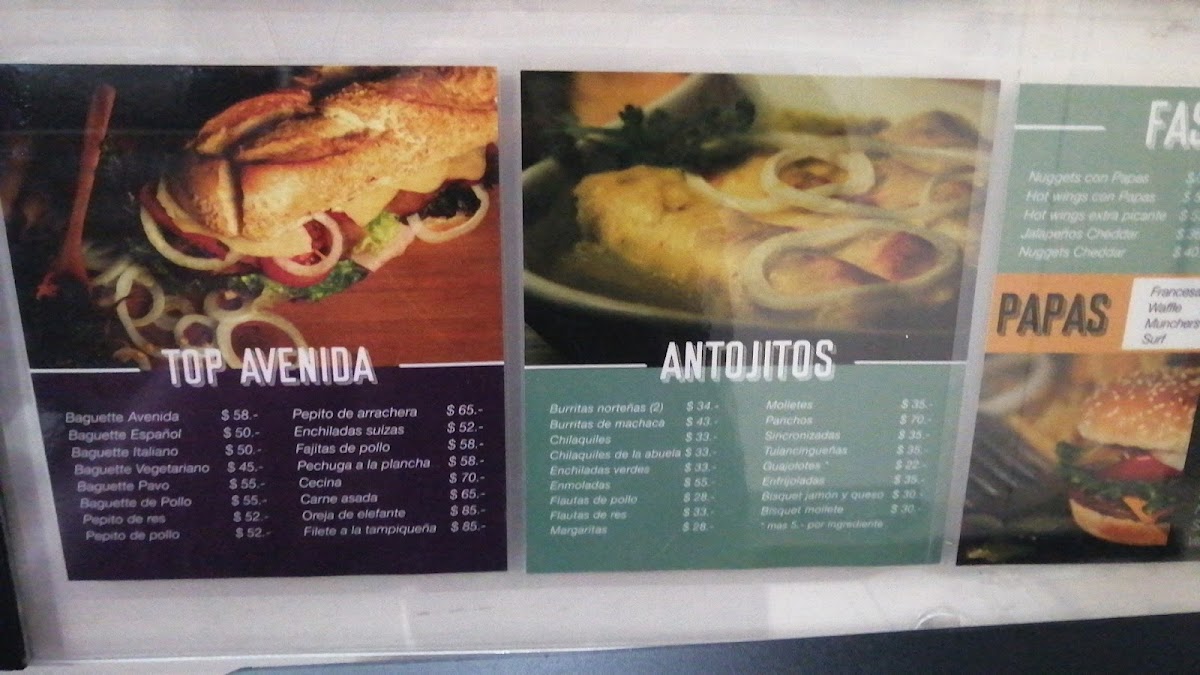 Café La Avenida Menu - Image 3