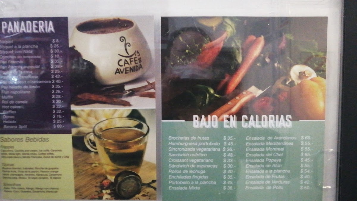 Café La Avenida Menu - Image 4