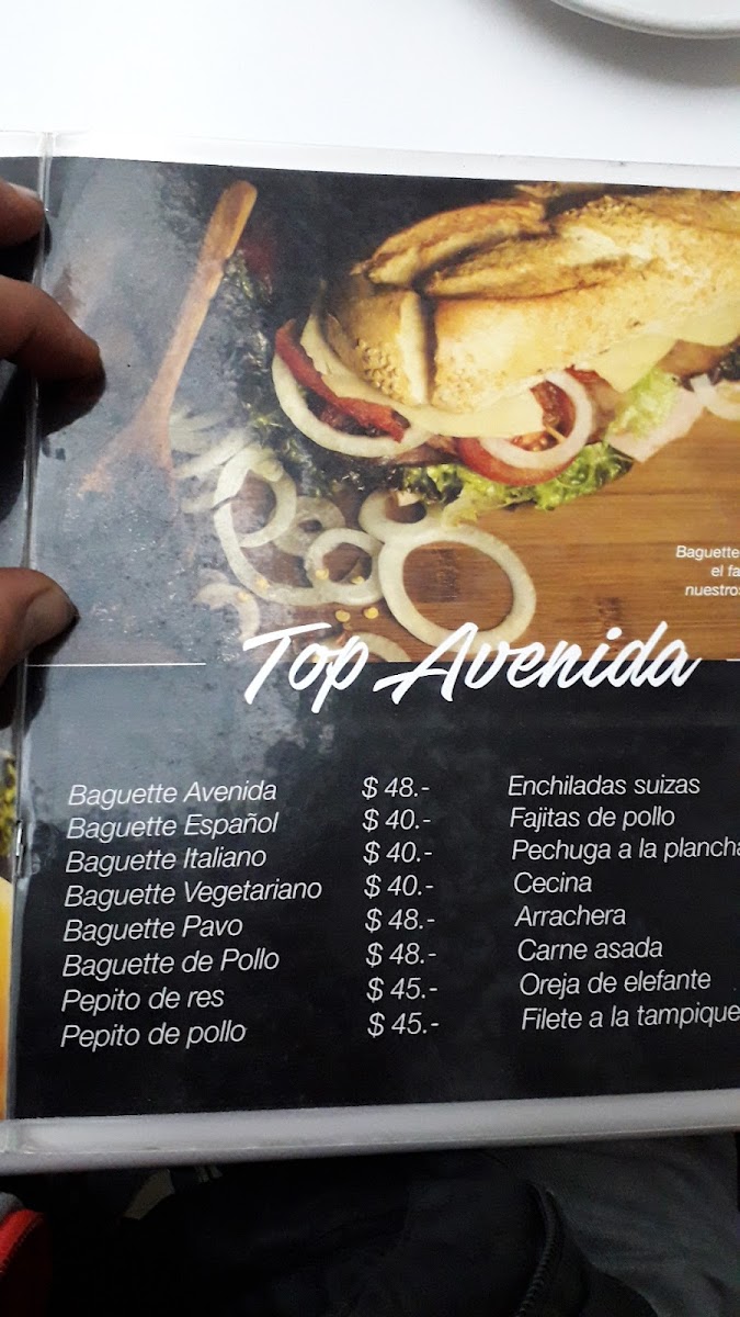 Café La Avenida Menu - Image 5